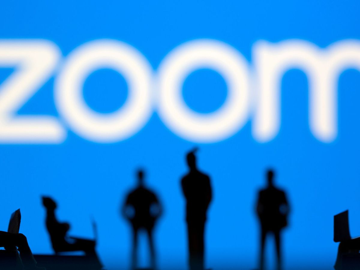 Foto: Ilustración con el logo de Zoom. (Dado Ruvic/Reuters)