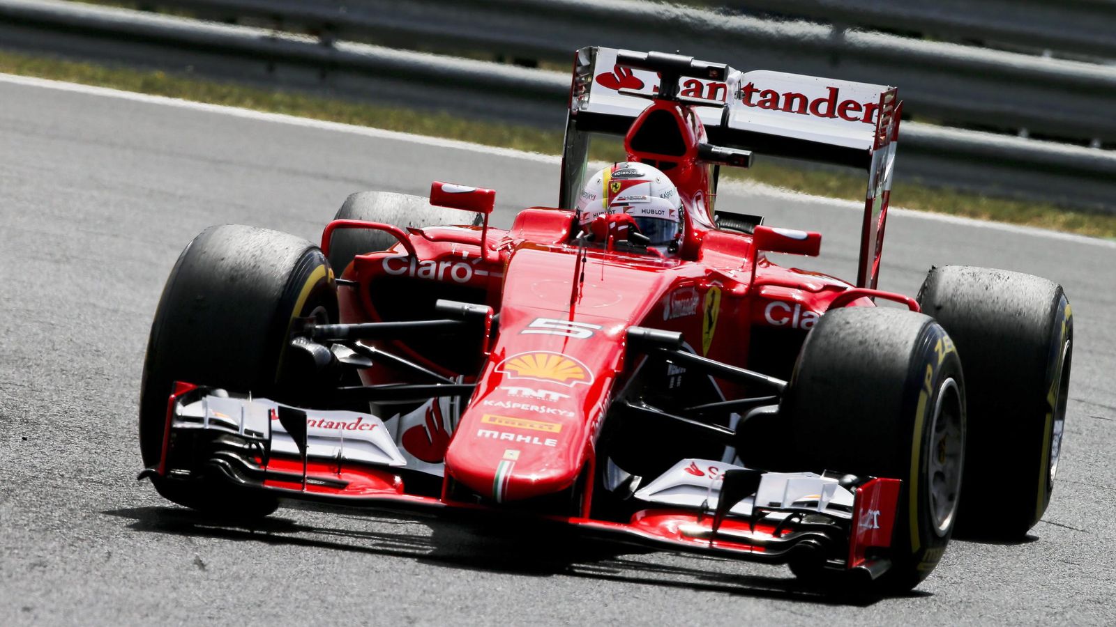 Foto: Ferrari en el Gran premio de Hungría (Reuters)