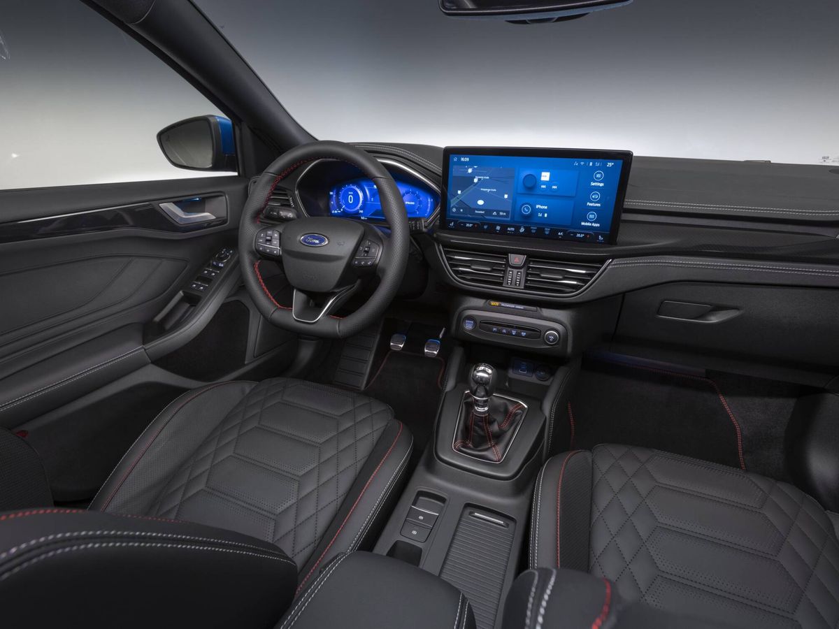 Foto: Unos 600 coches incorporan actualmente el 'software' CarPlay en su sistema multimedia. (Ford)