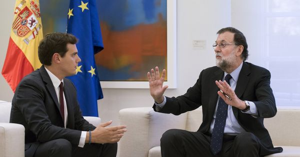 Foto: Albert Rivera y Mariano Rajoy, el pasado 2 de octubre en La Moncloa. (EFE)
