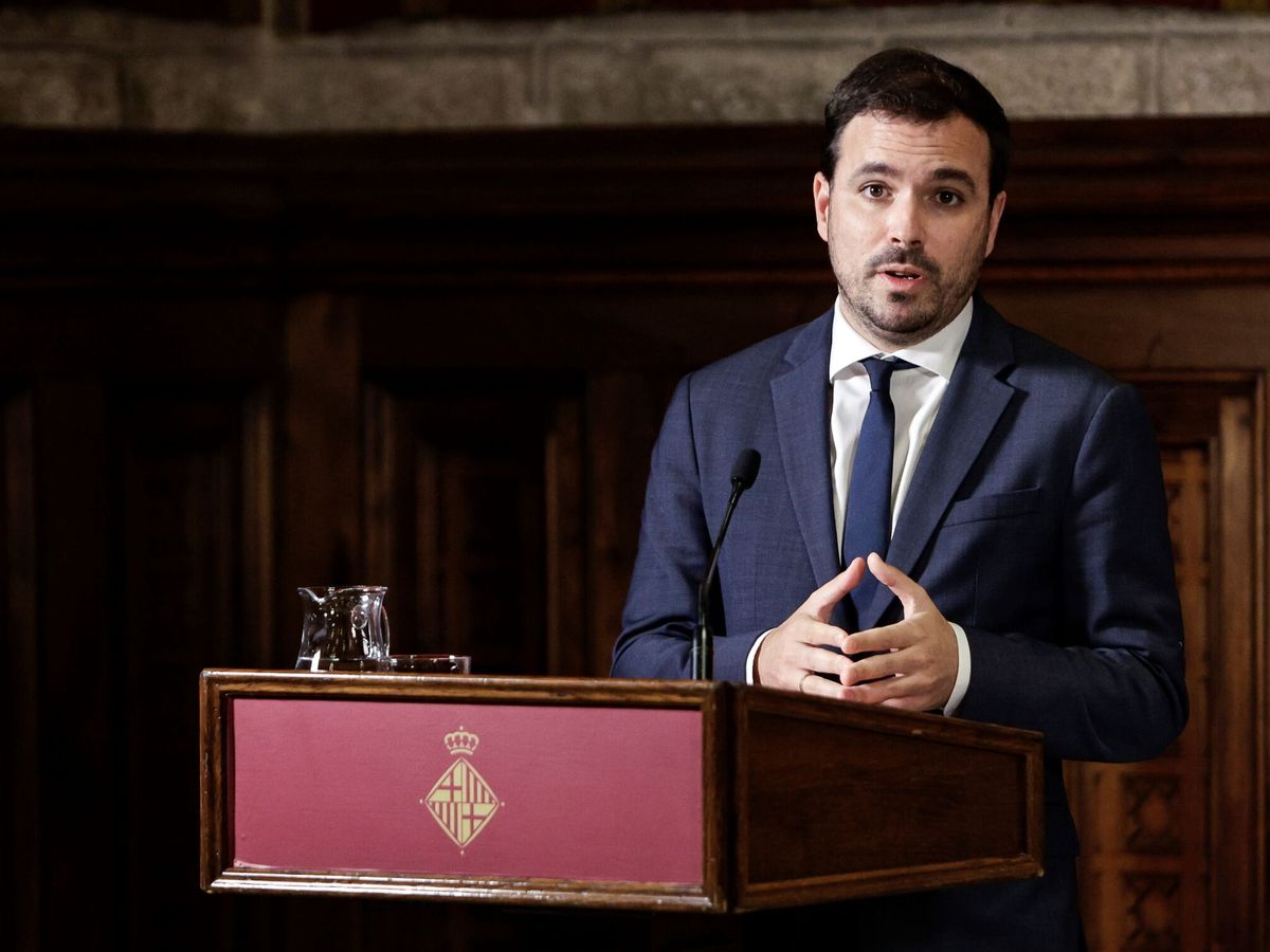 Foto:  El ministro de Consumo, Alberto Garzón. (EFE/Quique García)