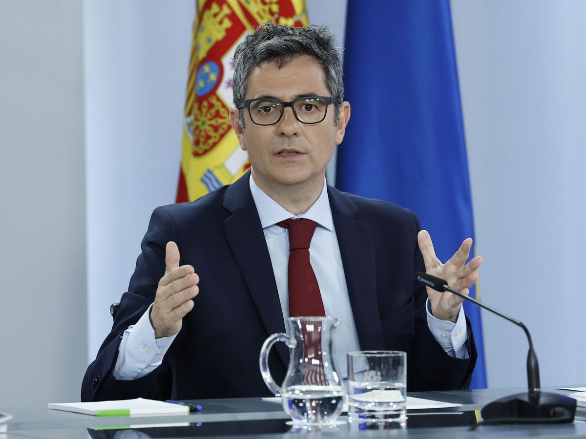 Foto: El ministro de Presidencia, Félix Bolaños. (EFE/Chema Moya)