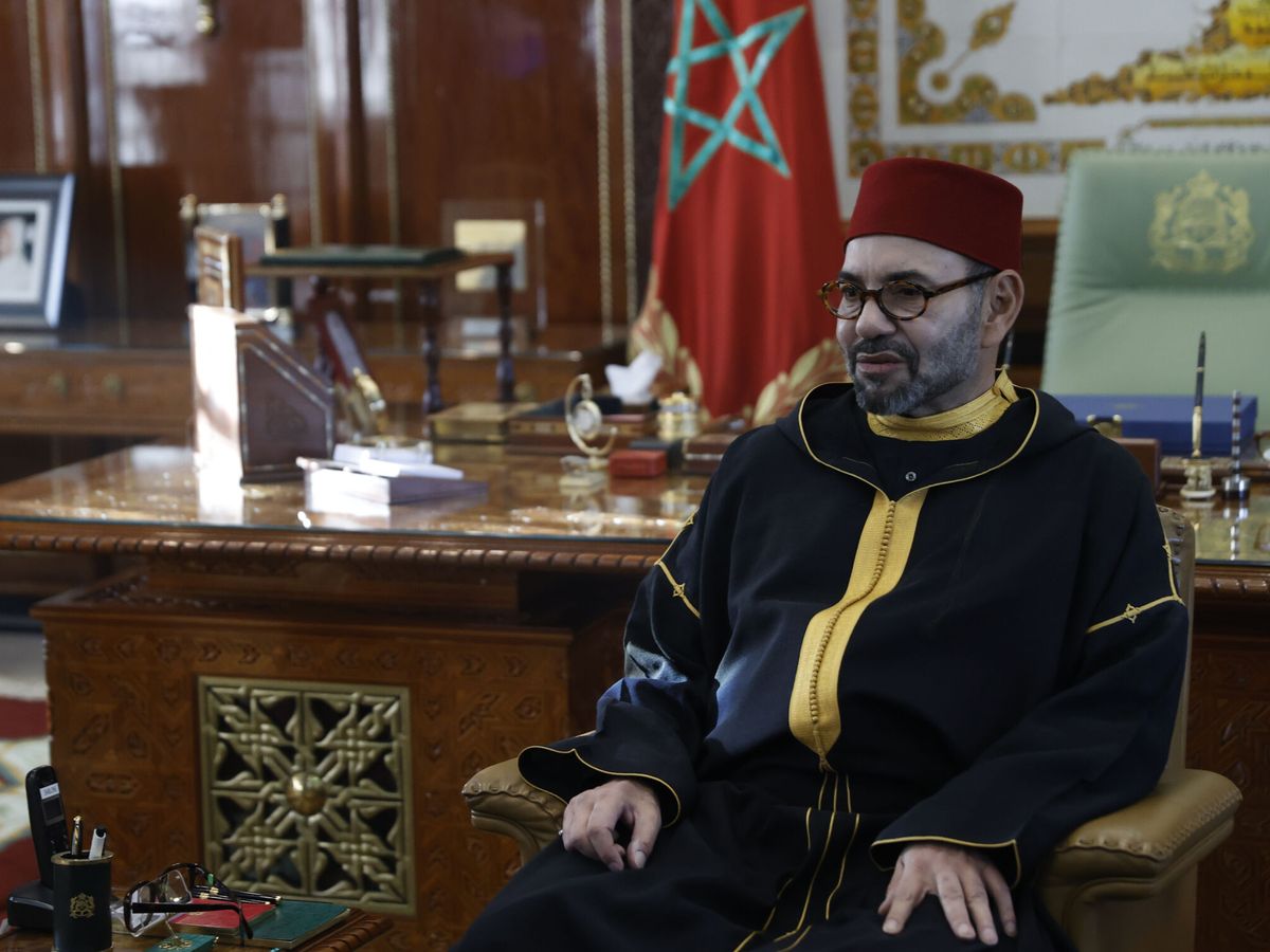 Foto: El rey de Marruecos, Mohamed VI. (EFE/Mariscal)