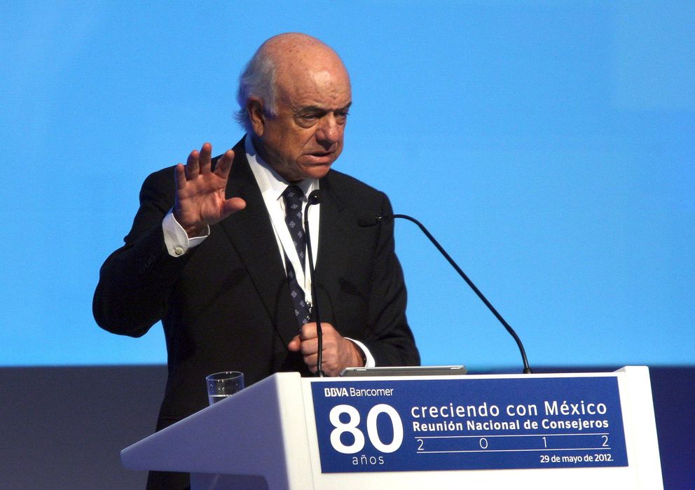Foto: El presidente del grupo BBVA, Francisco González (Efe)