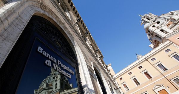 Foto: Banca Popolare di Vicenza en Roma. (Reuters)