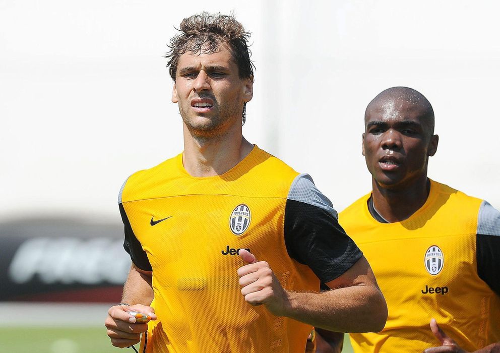 Foto: Fernando Llorente, en un entrenamiento con la Juventus (Reuters).