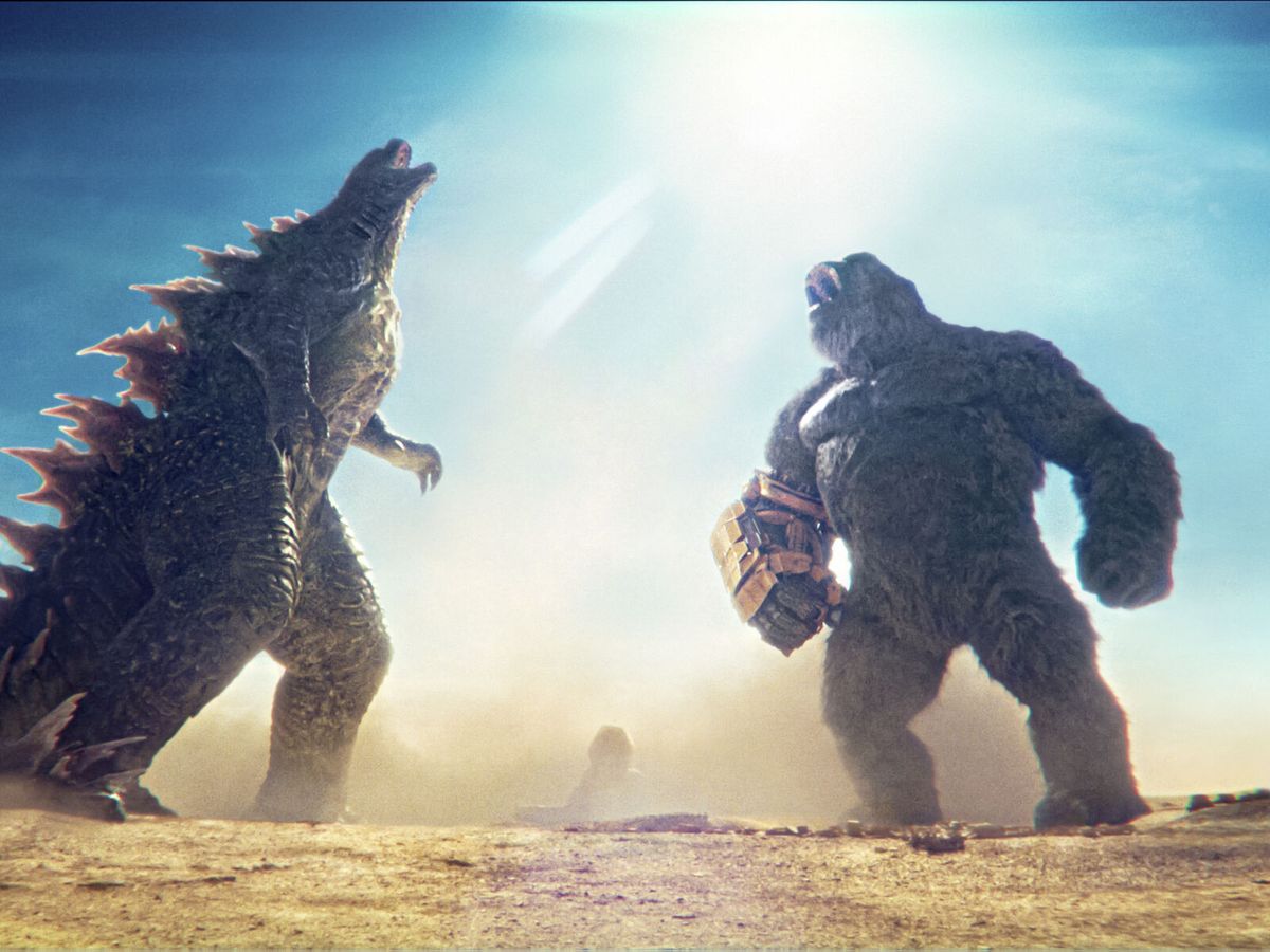 Foto: Escena de la película 'Godzilla y King Kong: El nuevo imperio'. (EFE)