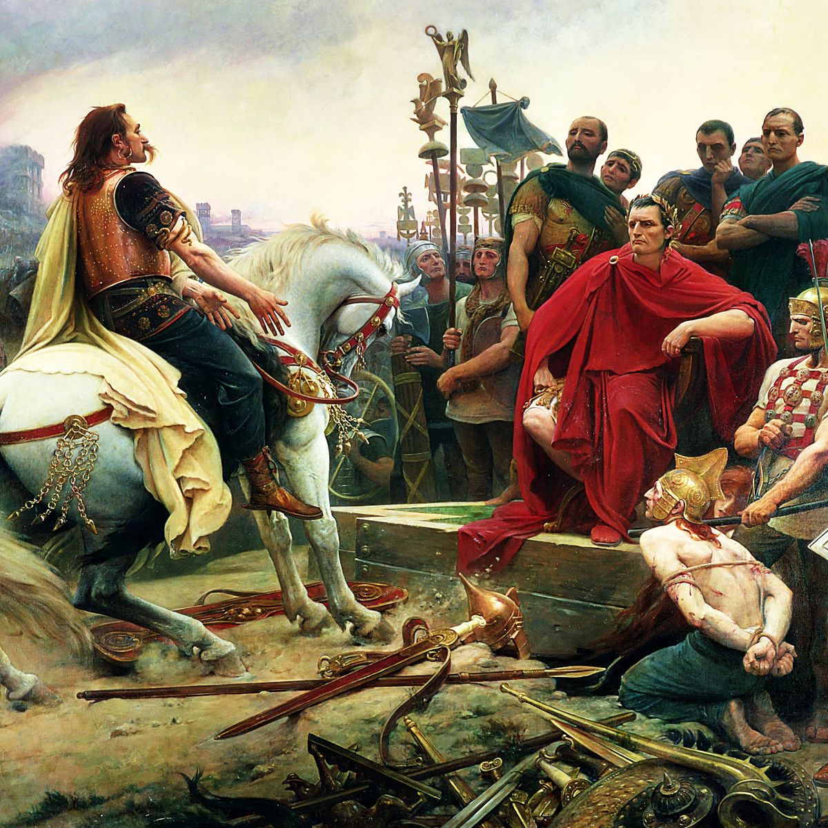 Julio César contra Vercingétorix: fin de mil años de civilización celta y un millón de muertos