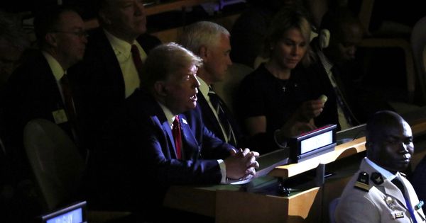 Foto: El líder norteamericano en la cumbre de la ONU. (rEUTERS)
