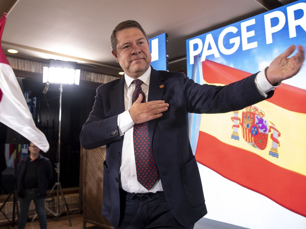 Foto: El presidente de Castilla-La Mancha, Emiliano García-Page. (EFE/Ismael Herrero)