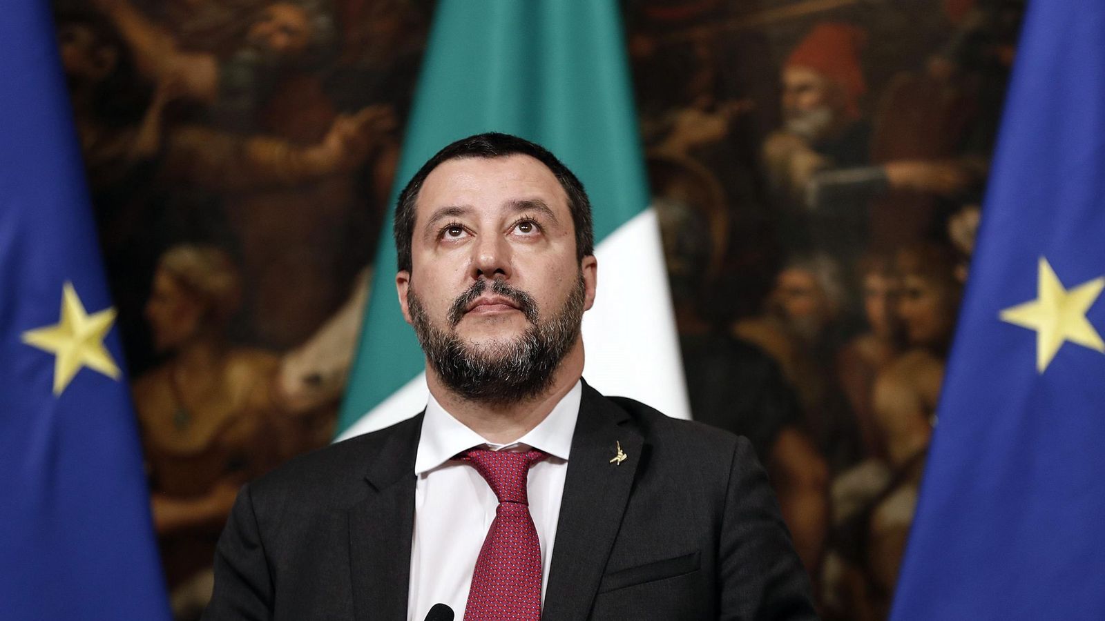 Foto: El viceprimer ministro y ministro de Interior italiano, Matteo Salvini. (EFE)