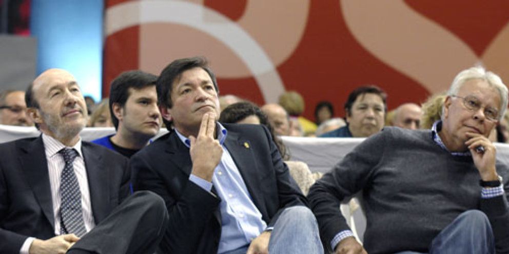 Foto: El PSOE intenta ‘vender’ en Asturias que es el único que puede gobernar