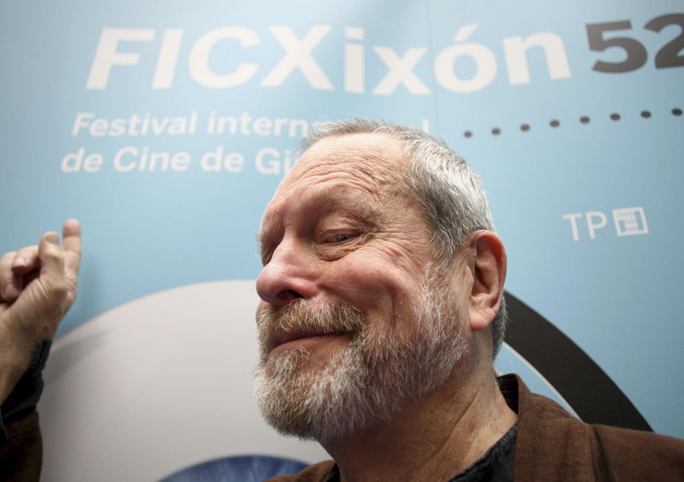 Foto: El director británico Terry Gilliam en Gijón (EFE)