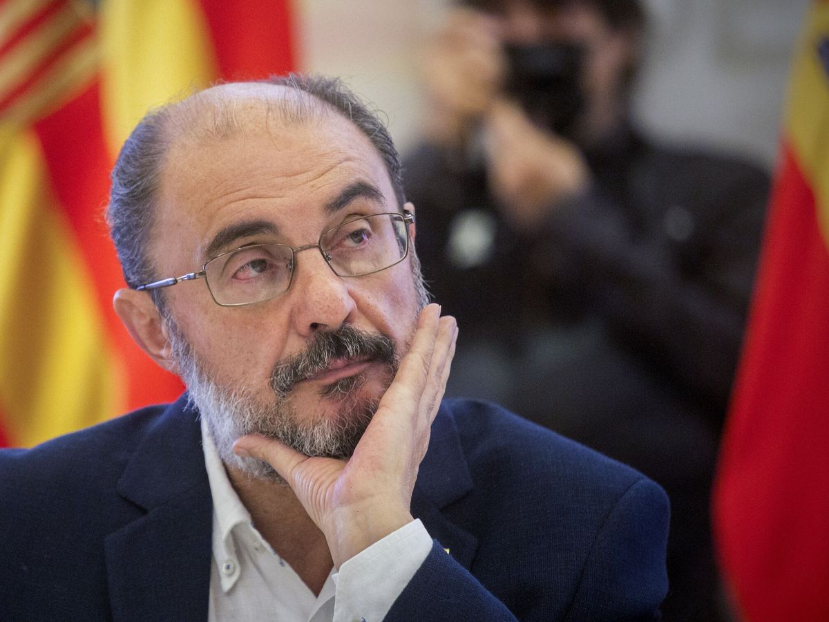 Foto: El presidente de Aragón, Javier Lambán. (EFE/Toni Galán)