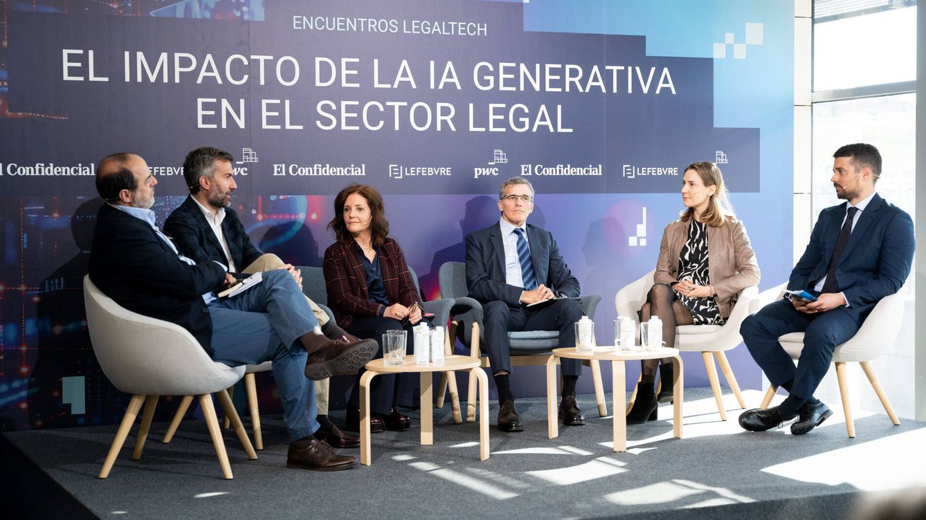 Foto: Foro 'El impacto de la IA generativa en el sector legal'.