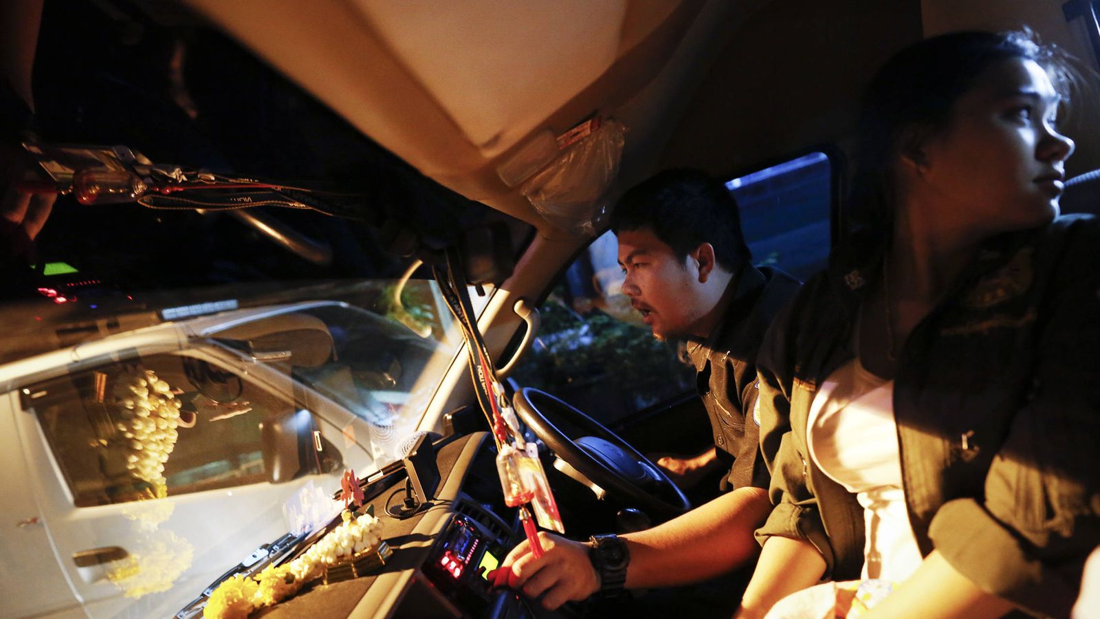 Foto: Un servicio de rescate gratuito contra los accidentes de carretera en Tailandia. (Reuters)