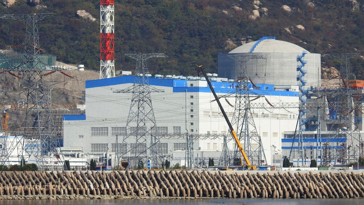 El reactor cuatro de la central nuclear de Tiawan, en China (Reuters).