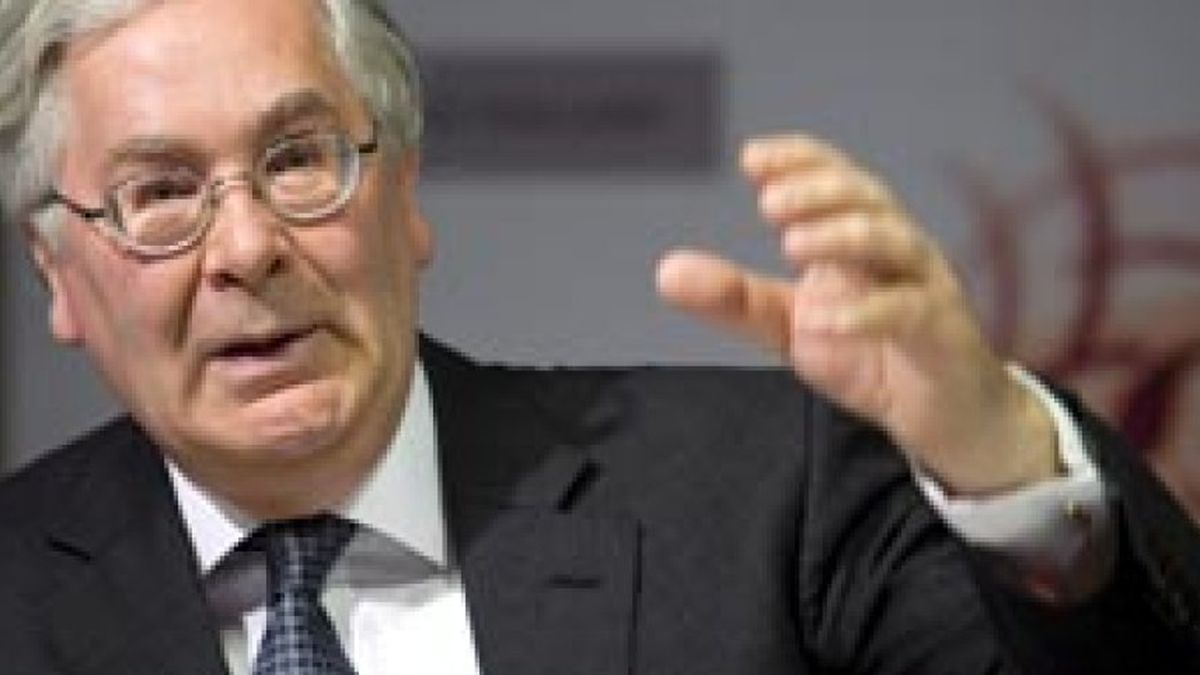 El gobernador del Banco de Inglaterra dice que la recuperación parece haberse estancado en la eurozona
