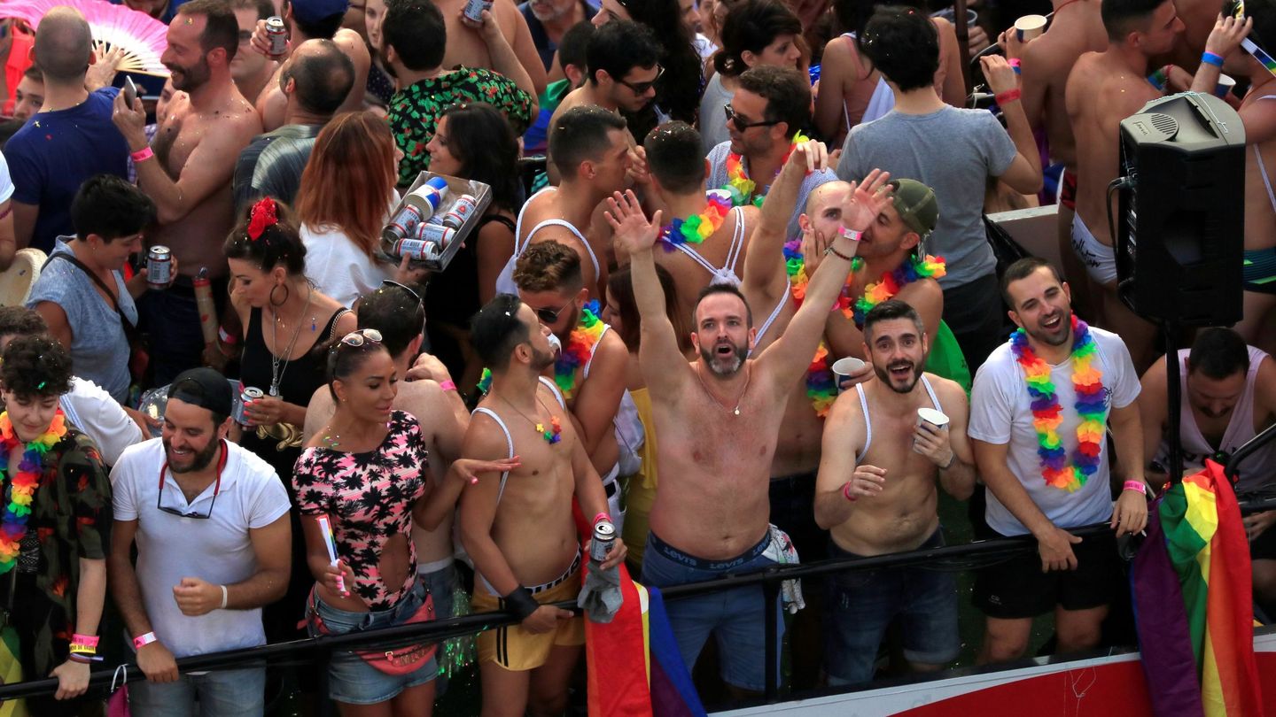 Manifestación del Orgullo en Madrid. (EFE/Víctor Lerena)
