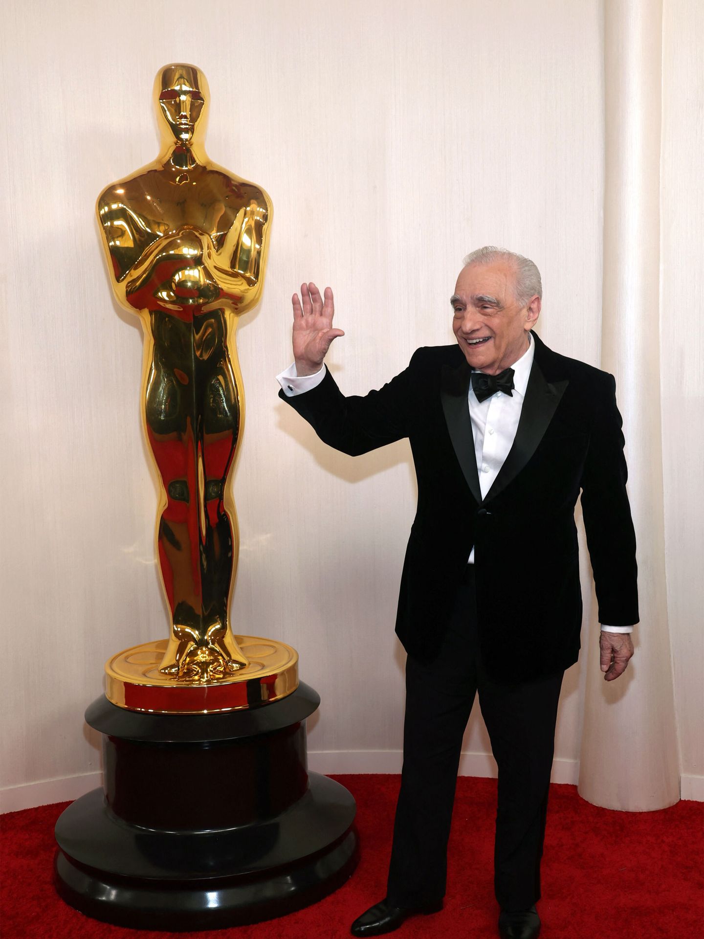 Martin Scorsese poses on the red carpet during the Oscars arrivals at the 96th Academy Awards in Hollywood, Los Angeles, California, U.S., March 10, 2024. REUTERS Aude Guerrucci