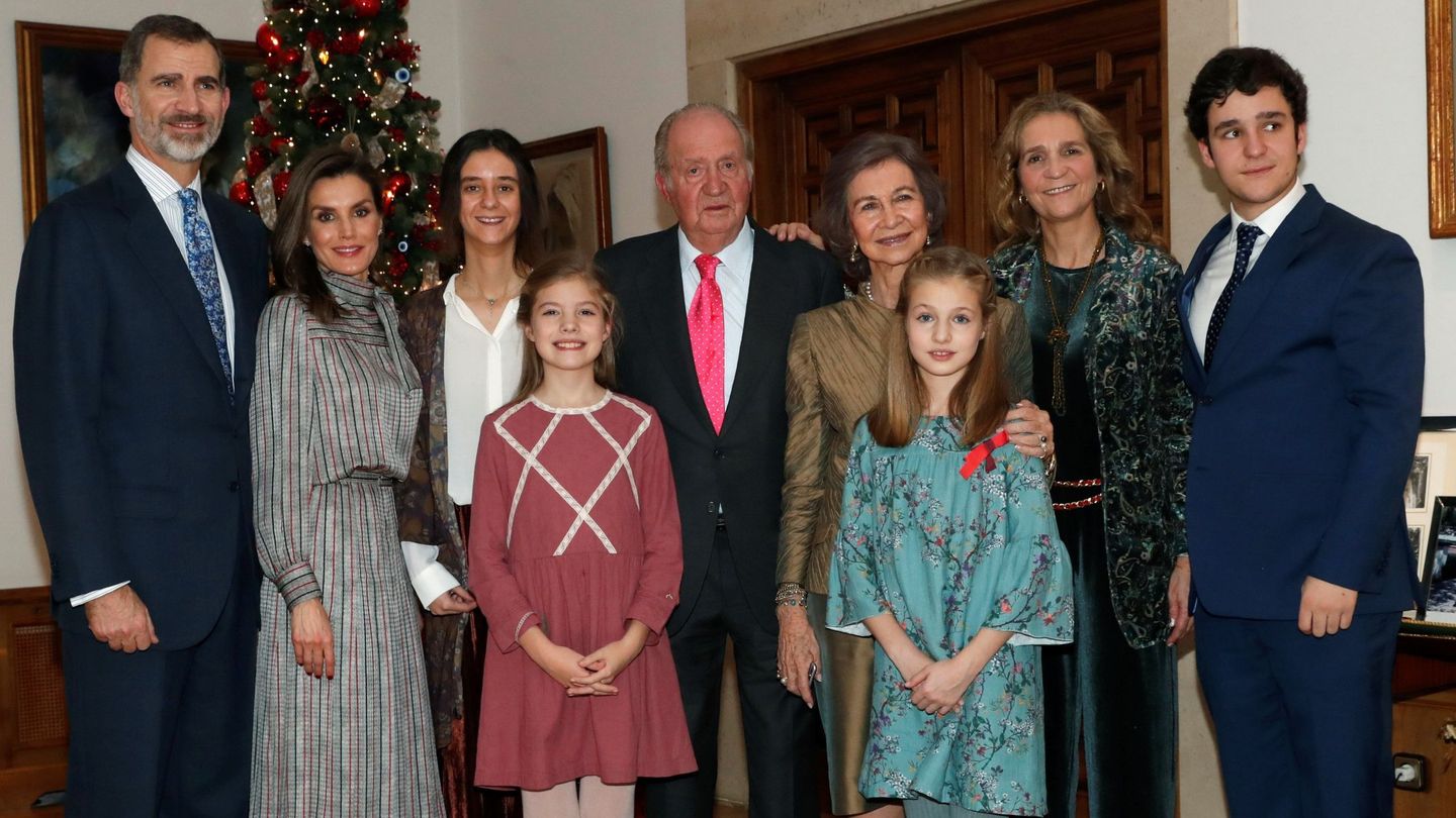 La celebración del 80 cumpleaños del rey Juan Carlos. (EFE)