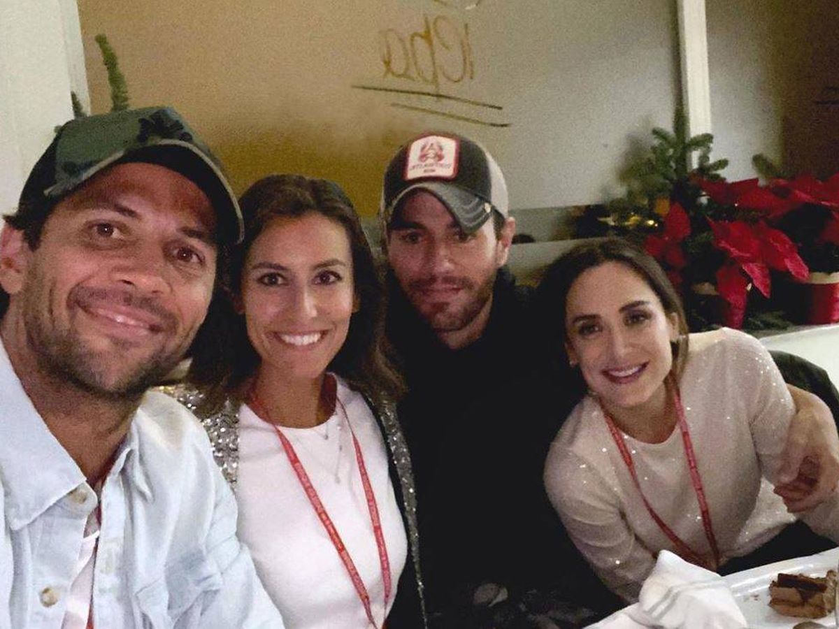 Foto: Fernando Verdasco, Ana Boyer, Enrique Iglesias y Tamara Falcó. (Instagram)