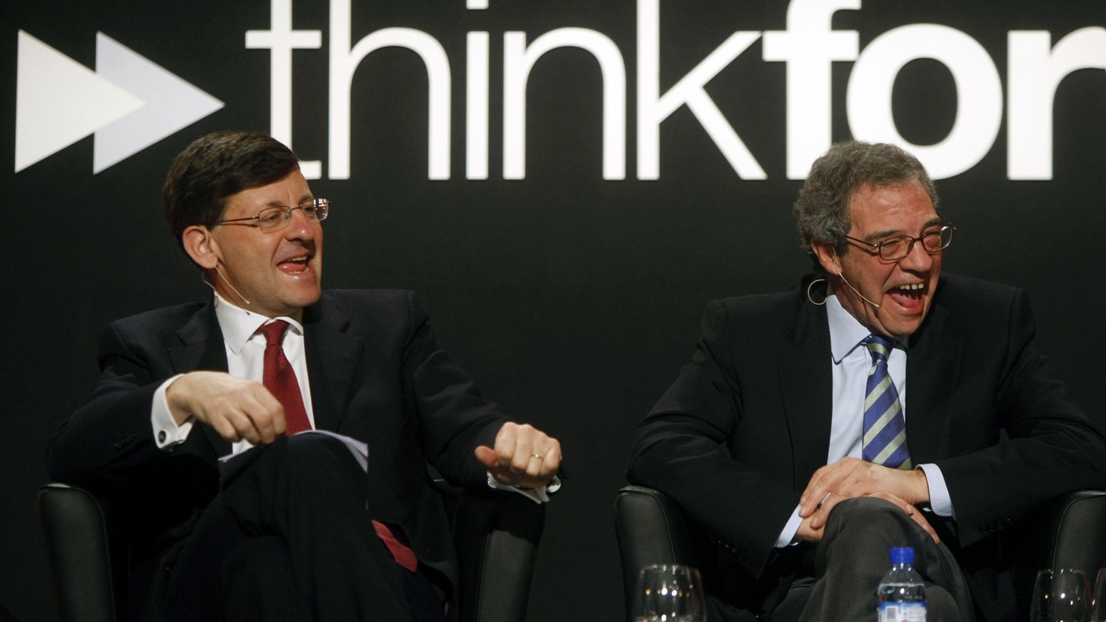 Foto: Vittorio Colao, CEO de Vodafone, y César Alierta, CEO de Telefónica. (Foto: Reuters)