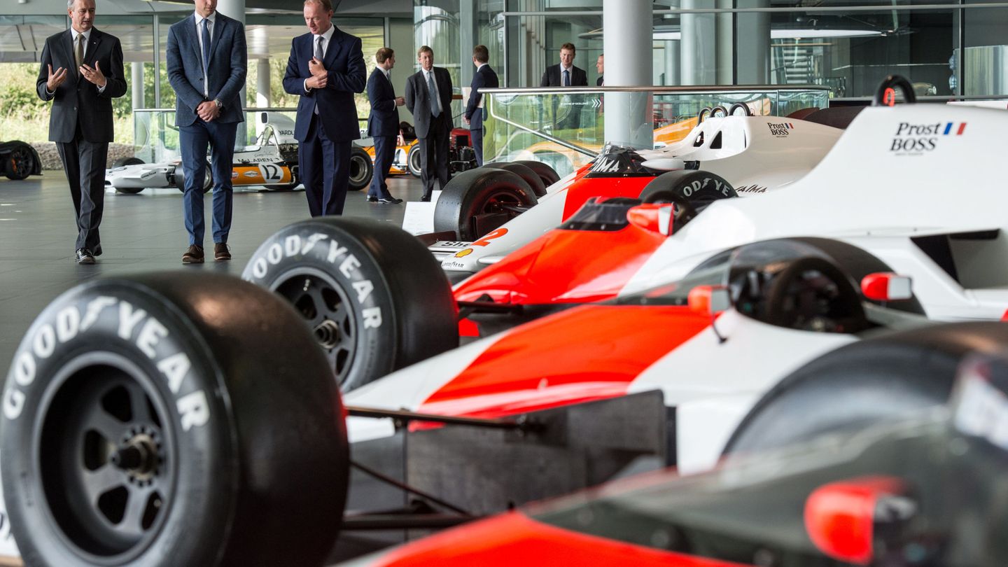 La colección de monoplazas históricos de McLaren representa uno de sus grandes activos (MCLAREN)