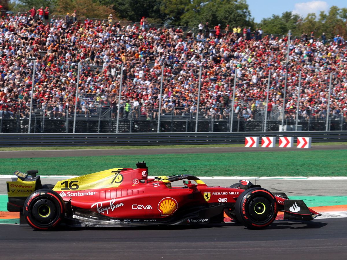 Leclerc brinda un subidón a Ferrari en Monza, Sainz se crece y Alonso saldrá sexto