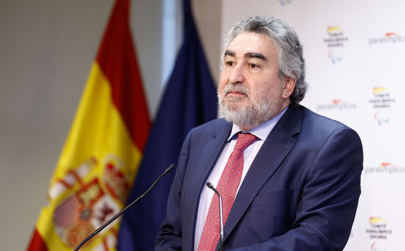 José Manuel Rodríguez Uribes, presidente del Consejo Superior de Deportes. (AFP)