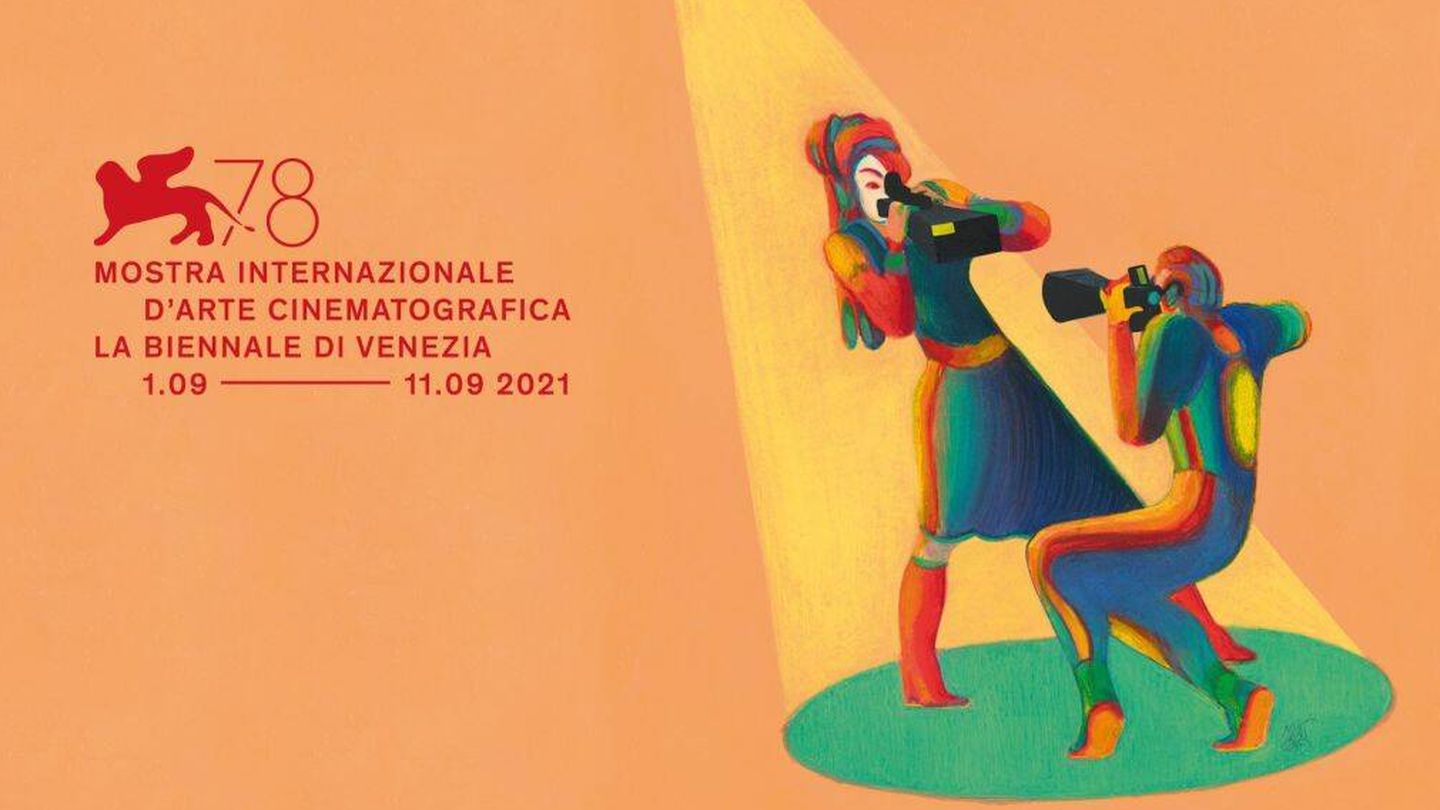 Cartel de la 78º edición del Festival de Cine Internacional de Venecia.