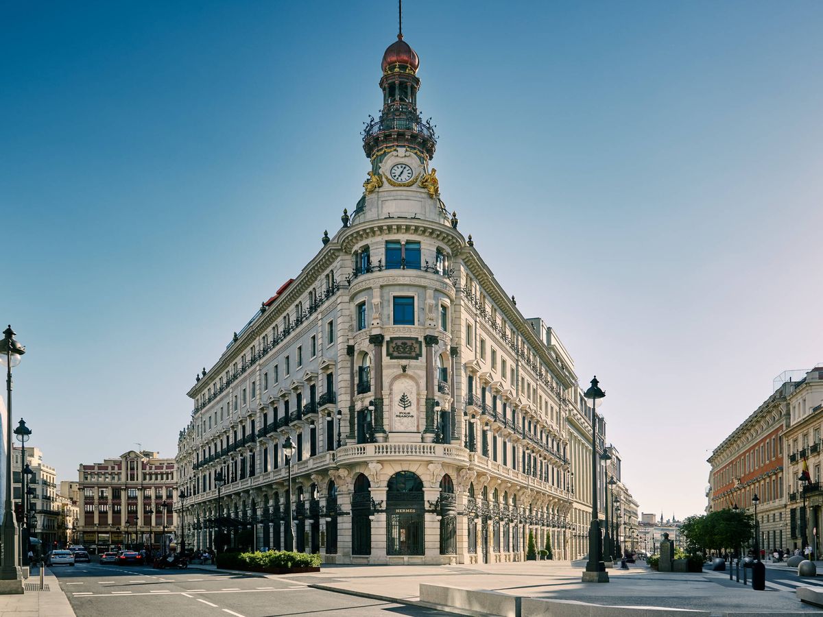Foto: Espectacular vista del Four Seasons Madrid, ubicado en el Centro Canalejas. (Cortesía) 