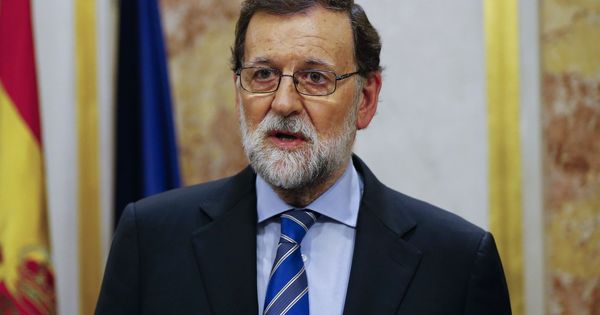 Foto: El presidente del Gobierno, Mariano Rajoy, durante la rueda de prensa ofrecida tras la aprobación de los Presupuestos Generales del Estado para 2018. (EFE)
