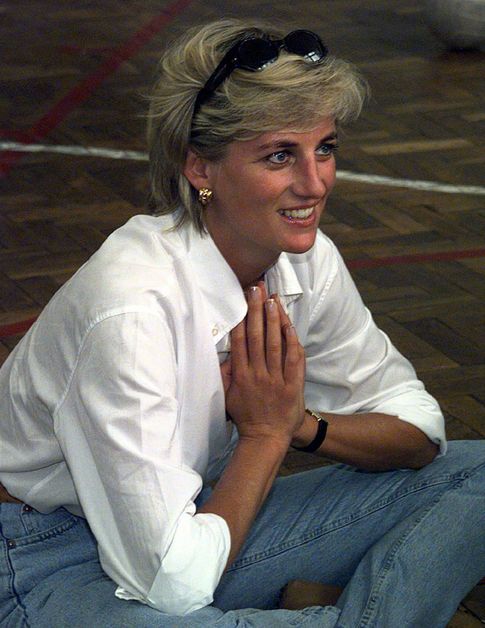 Foto: Diana en una imagen de archivo tomada el mismo año de su muerte (Gtres)