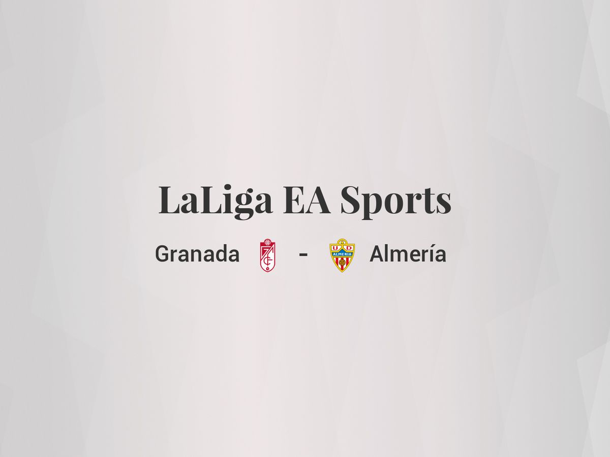 Foto: Resultados Granada - Almería de LaLiga EA Sports (C.C./Diseño EC)