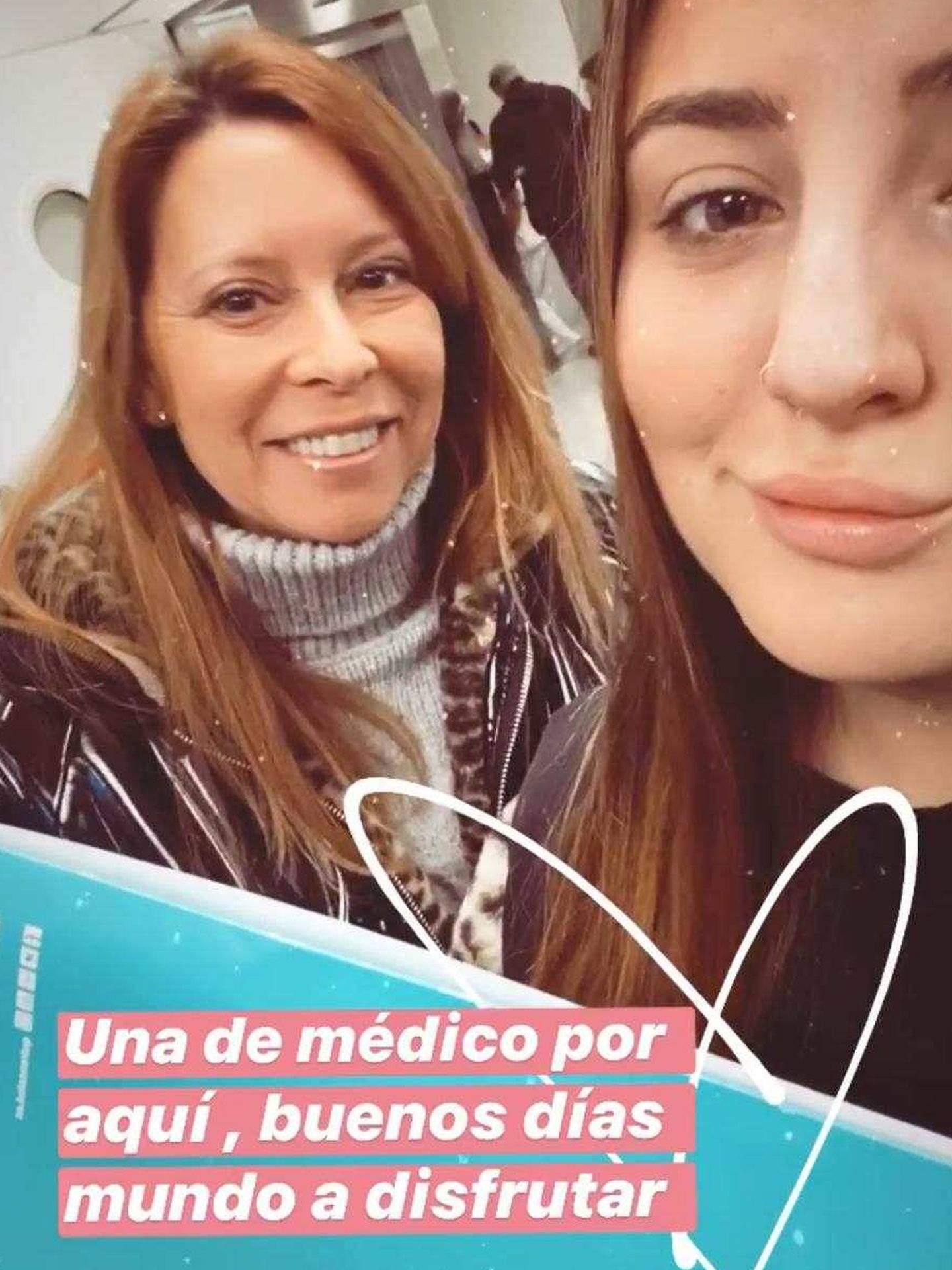Rocío Flores, ingresada. (Instagram)