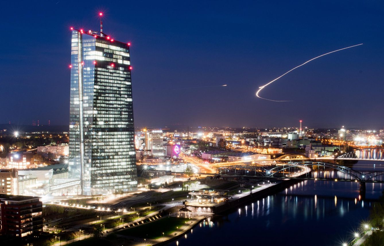 Sede del Banco Central Europeo (ECB) en Fráncfort (Alemania). (EFE/Boris Roesler)