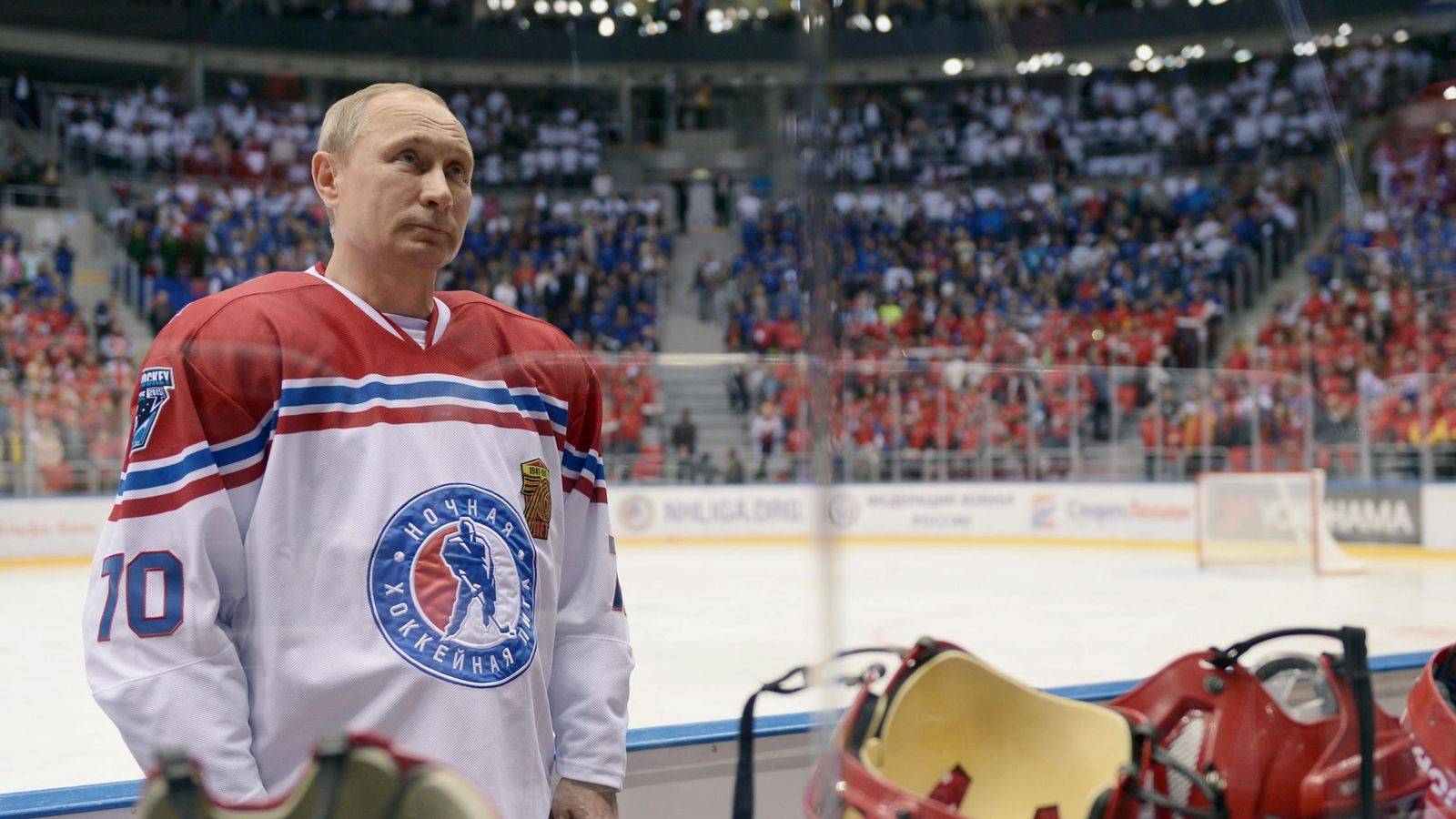 Foto: Vladimir Putin, el nuevo ídolo del hockey sobre hielo en Rusia.