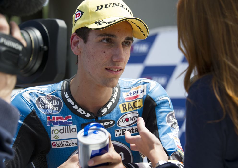 Foto: Àlex Rins durante el Gran Premio de Italia (Team Estrella Galicia).