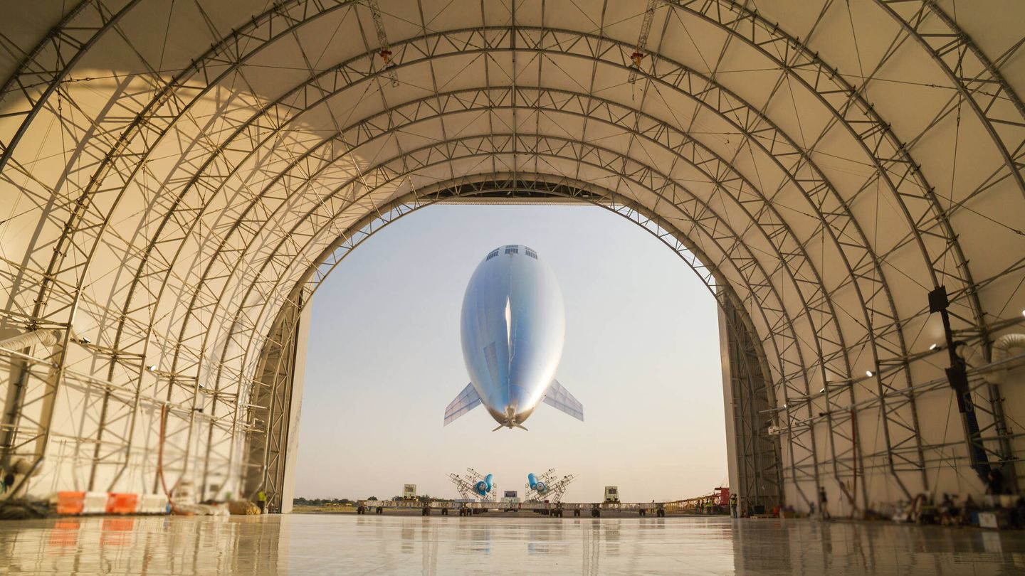 La torre de telefonia está dentro del dirigible y se llama SceyeCELL. (Sceye)