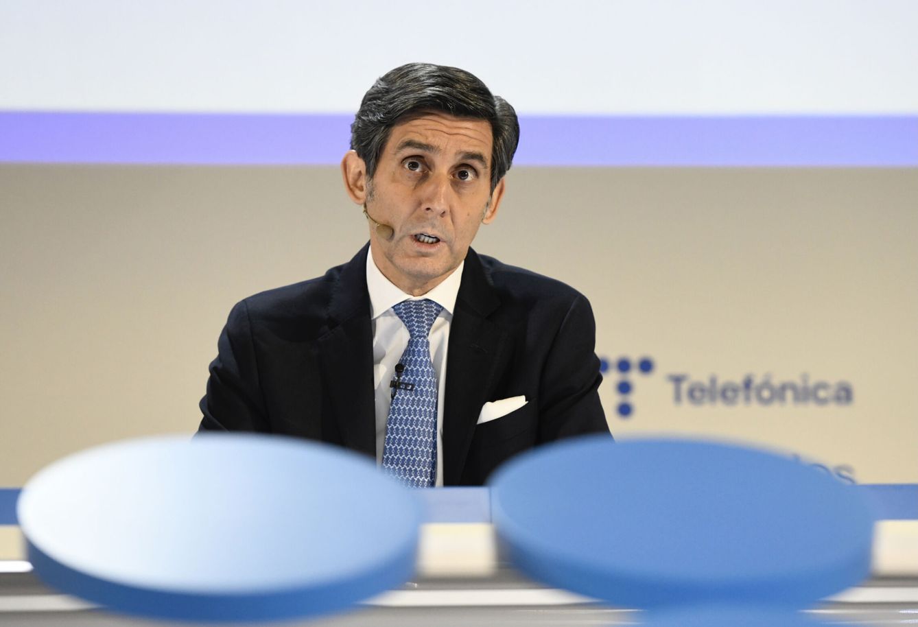  El presidente de Telefónica, José María Álvarez-Pallete. (EFE/Víctor Lerena) 