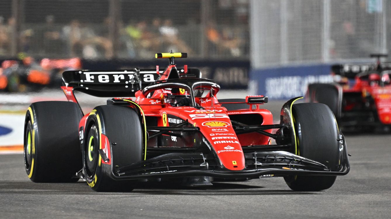 Foto: F1, Gp de Singapur 2023, en directo | Carrera de Fórmula 1 hoy: resultado y clasificación de Sainz y Alonso (REUTERS / Andy Chua)