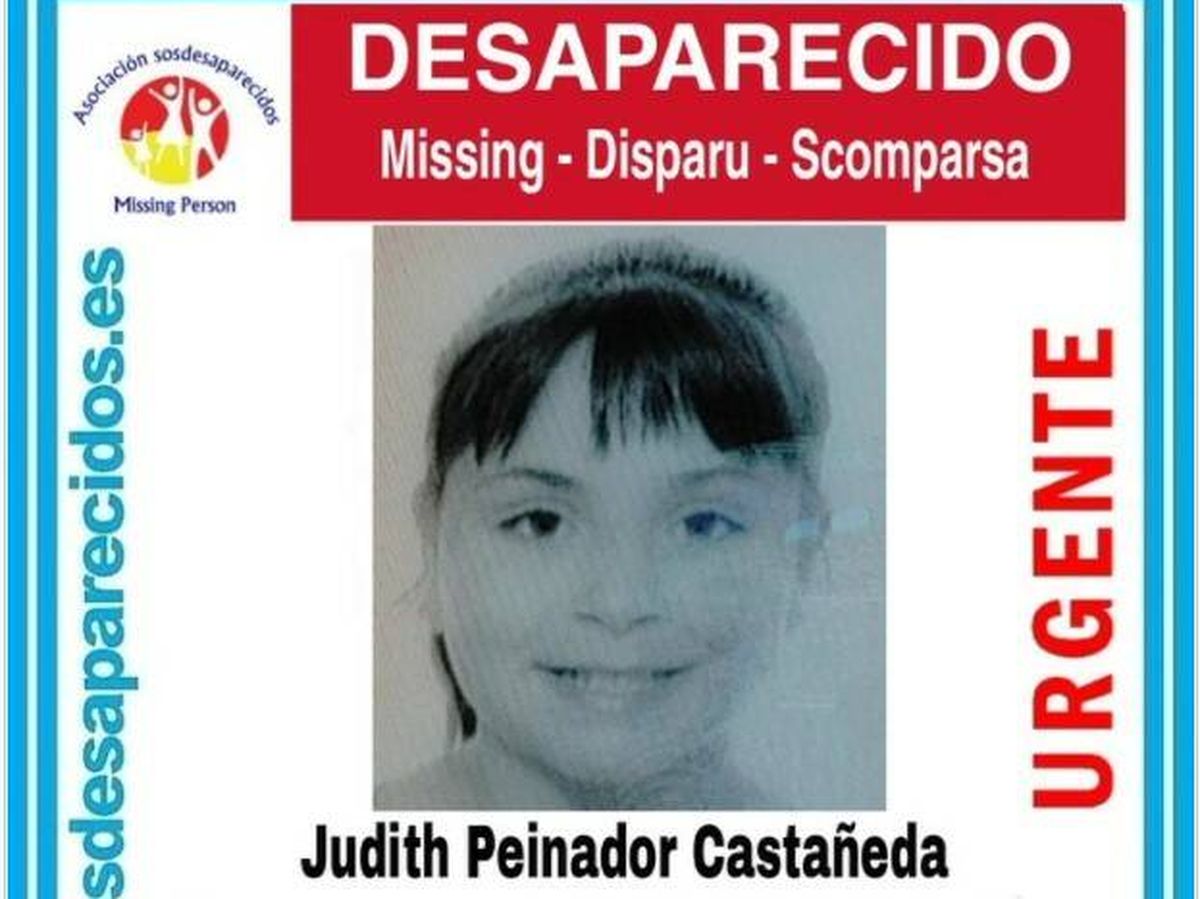 Foto: La menor de 14 años desaparecida en Palencia. Foto: Sos Desaparecido