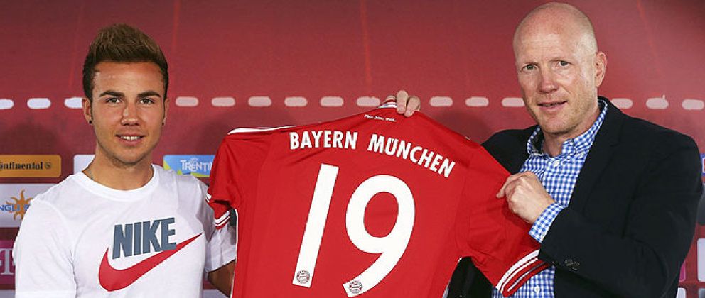 Foto: Mario Götze se estrena en el Bayern de Múnich causando un conflicto entre Adidas y Nike