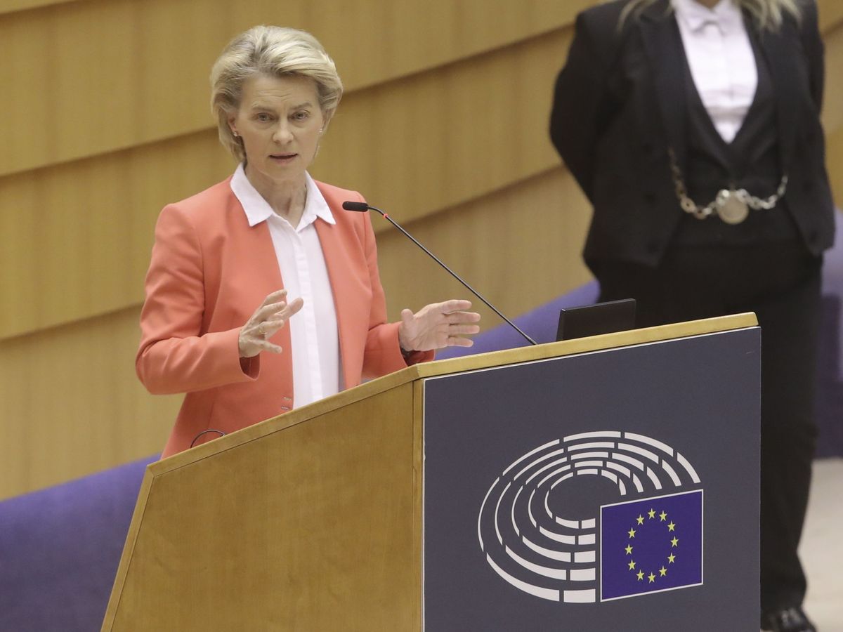Foto: La presidenta de la Comisión Europea, Ursula von der Leyen. (EFE)