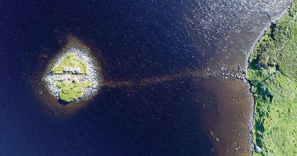 Foto: Las islas fueron construidas artificialmente por el hombre, posiblemente hace 5.500 años (Foto: Antiquity)