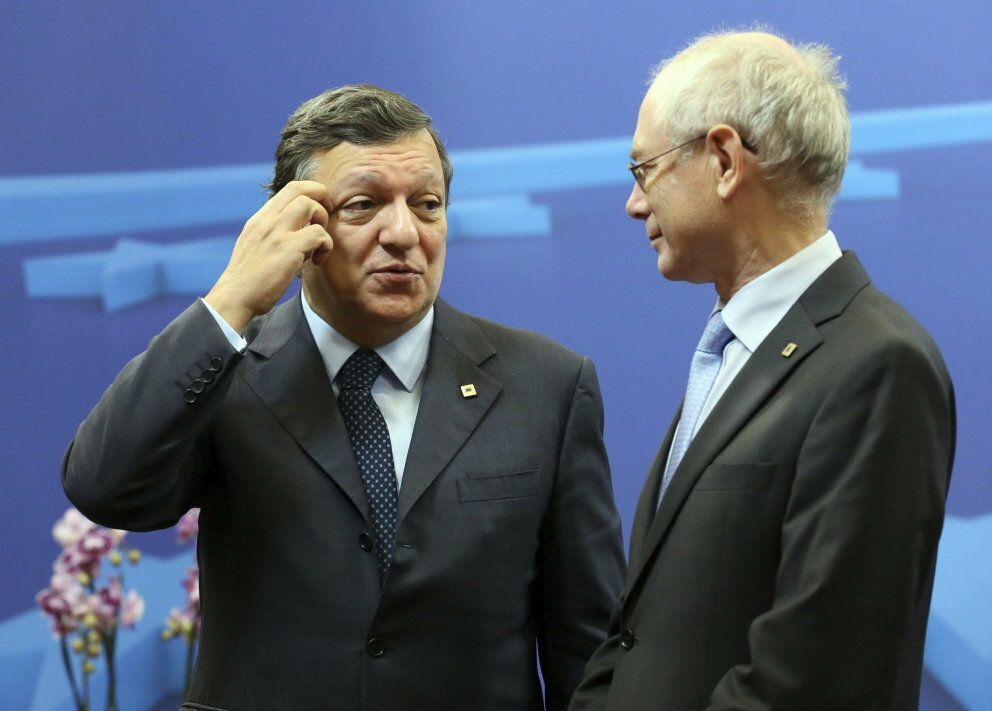 Durao Barroso y Van Rompuy (EFE)