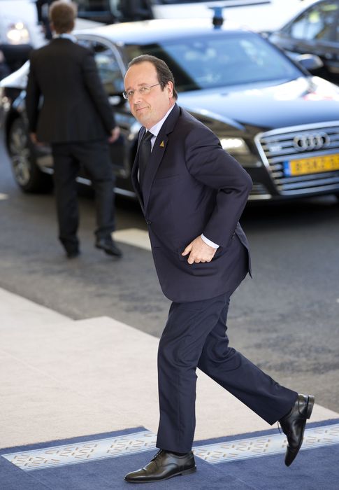 Foto: Hollande, en el The Hague, hace unas semanas (Gtres)