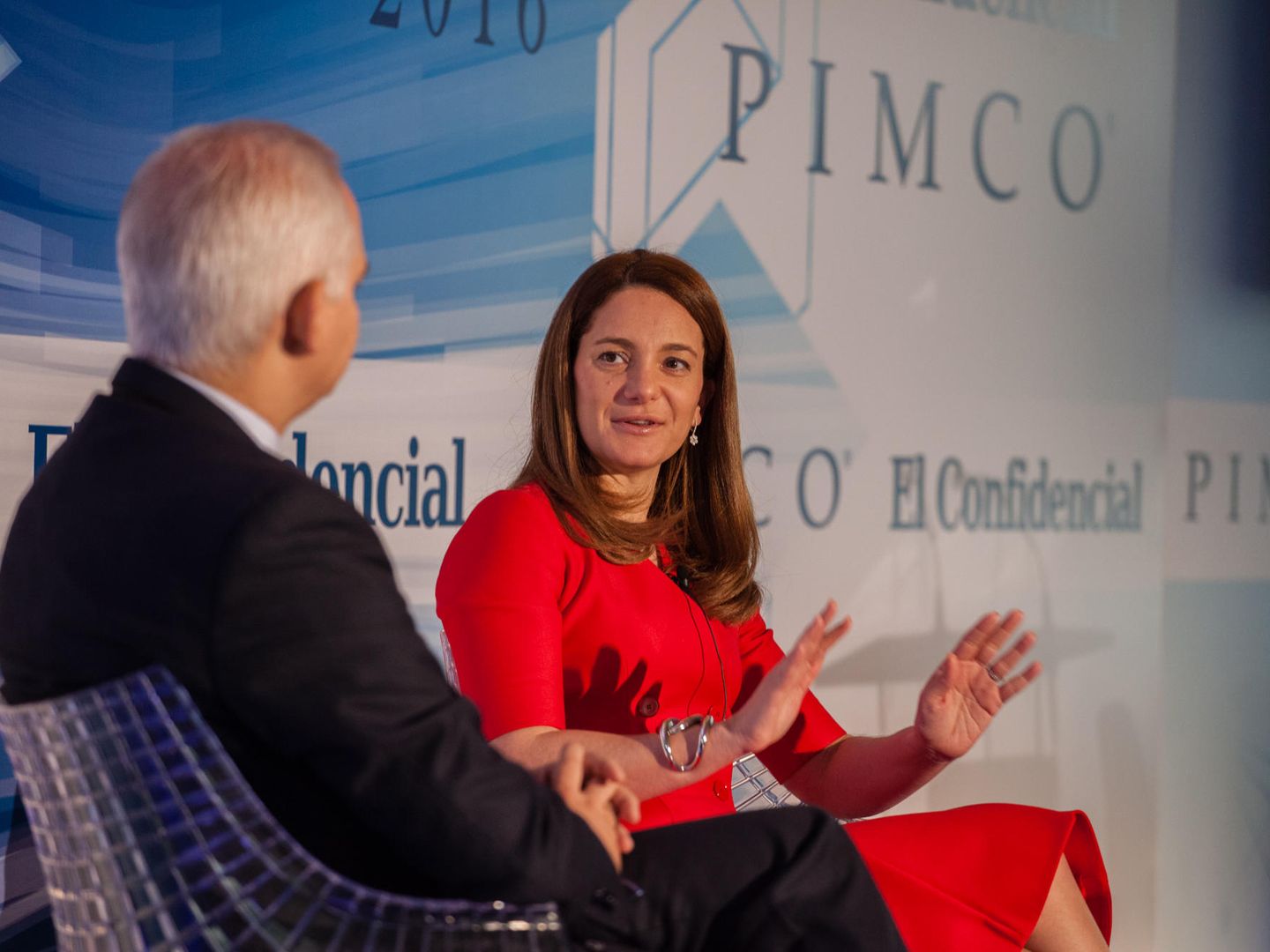 Geraldine Sundstrom, responsable de distribución estratégica de activos de Pimco. (Jorge Álvaro Manzano)