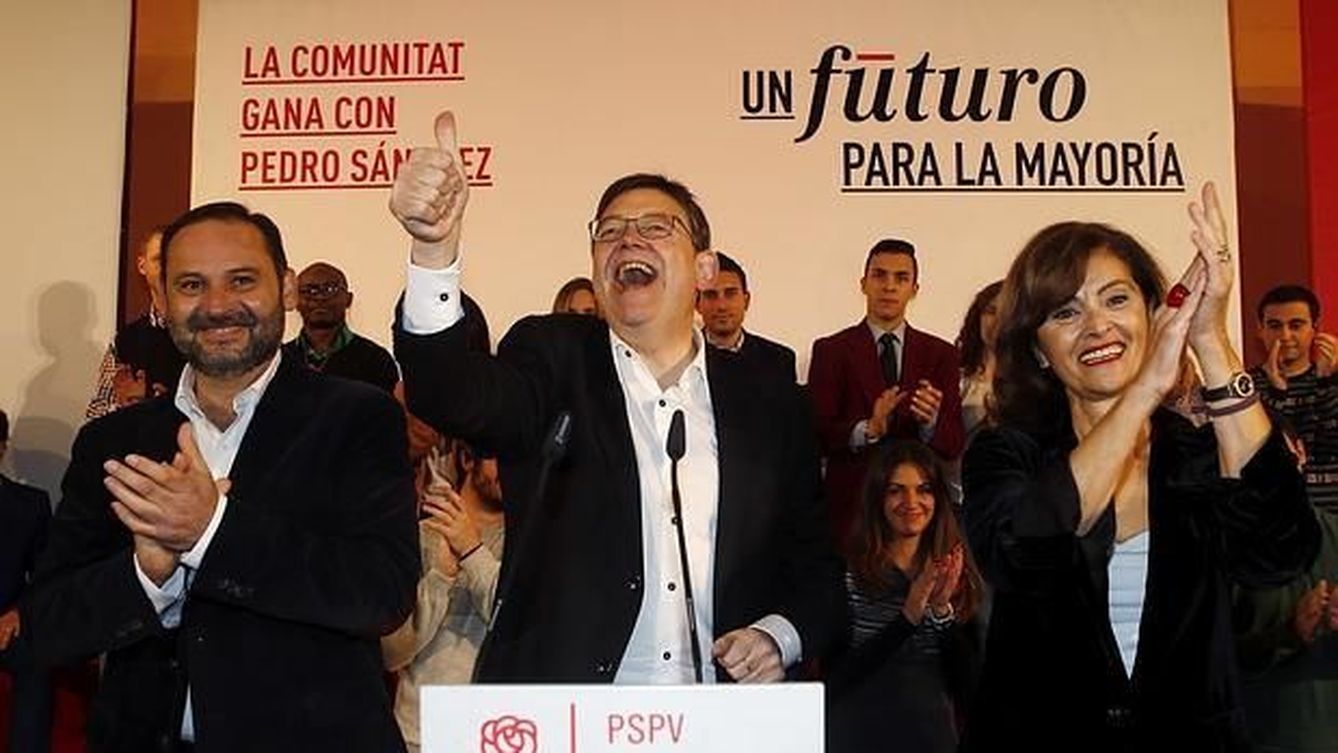 Ana Botella en un mitín del PSOE valenciano (EFE)
